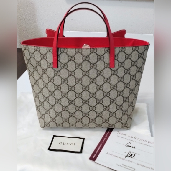 Gucci Guccissima Butterfly Tote - Picture 2 of 15